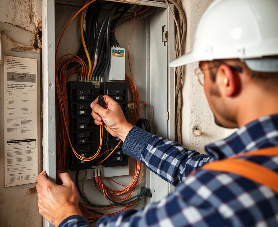 Surge protection installation